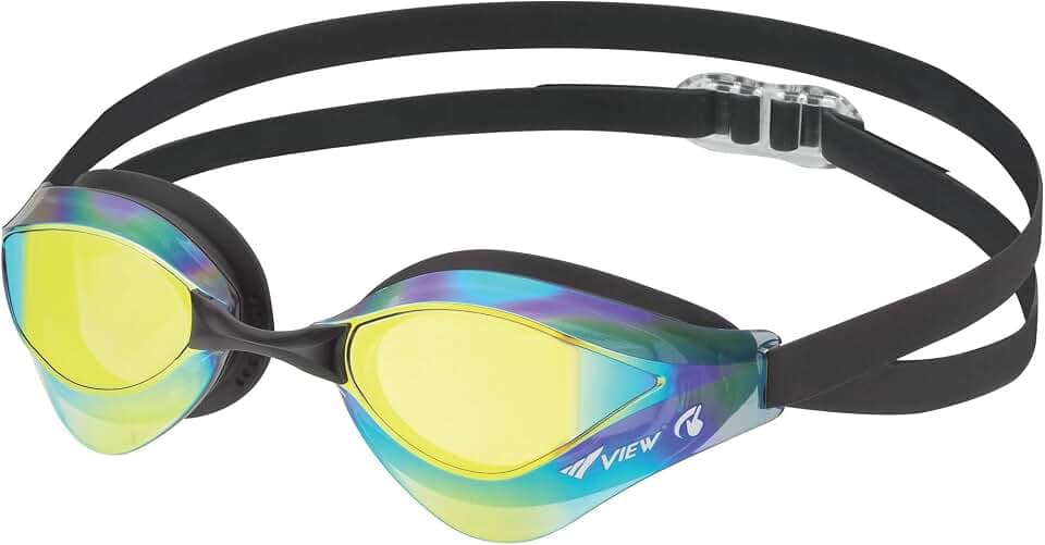 VIEW Swimming Gear V-230ASA Blade Orca SWIPE Anti-Fog Racing Swim Goggles