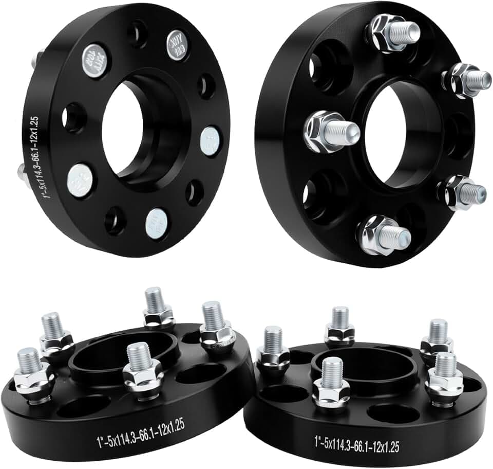 1" Hubcentric Wheel Spacer PCD 5x114.3 fit for 2002-2023 Altima 5 Lug