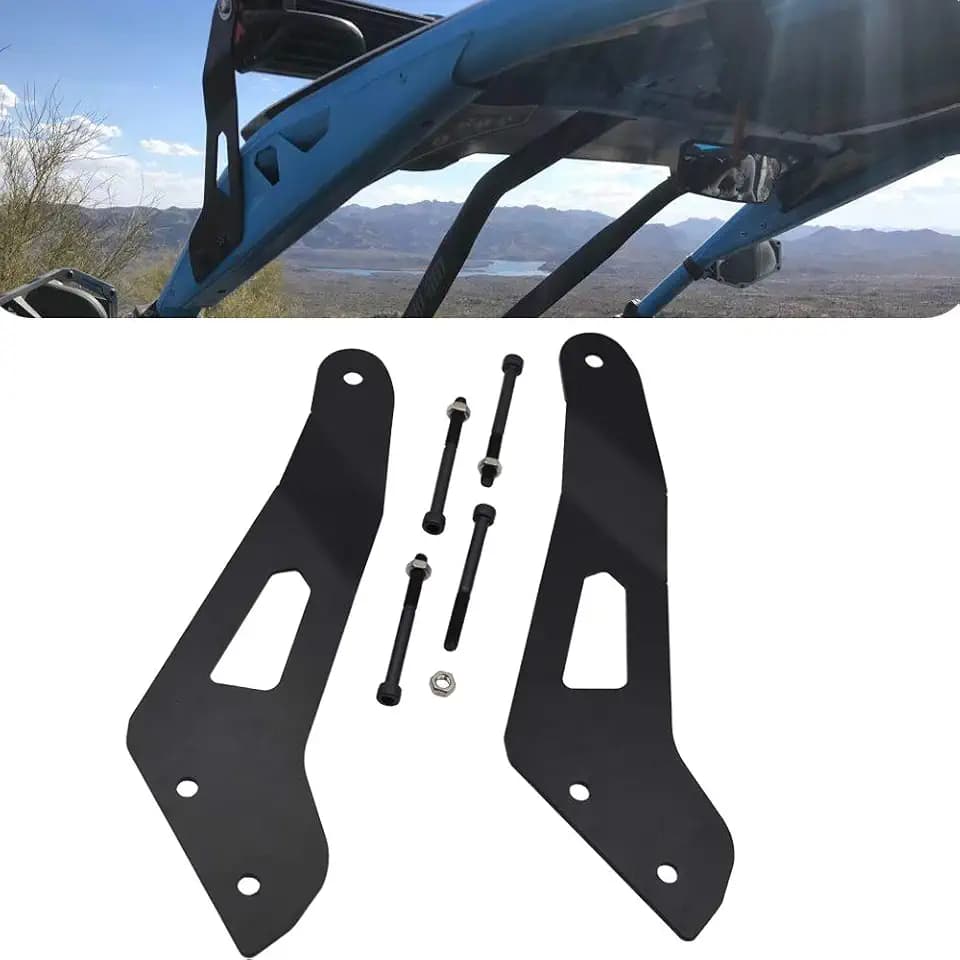 Wsays 50/52" Light Bar Roof Mount Fit for Can Am Maverick X3/ X3 Max 17-26