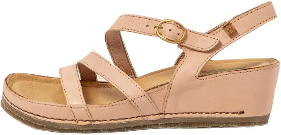 El Naturalista Damen N5855 Picual Durchgängies Plateau Sandalen mit Keilabsatz