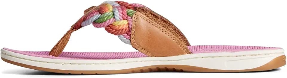 Sperry Women's Parrotfish Braided Flip Flop Sandal