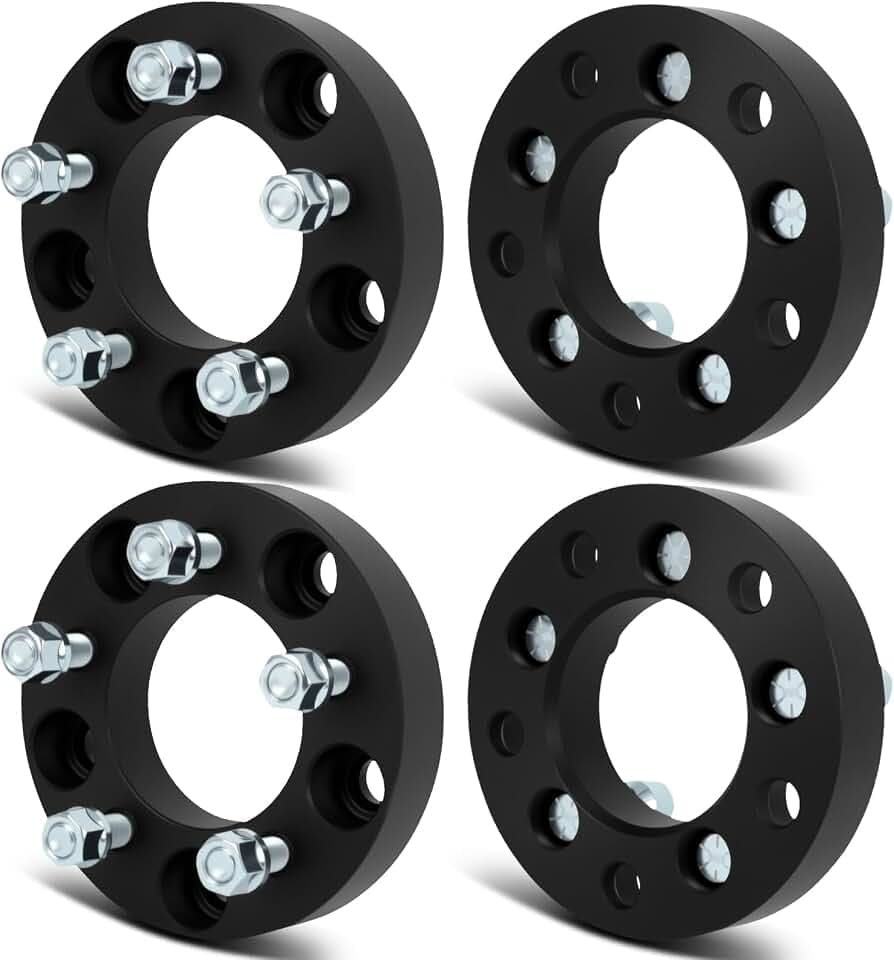 SCITOO 4Pcs Wheel Adapters 1.25" 5x5 to 5x4.5 for Grand for Cherokee