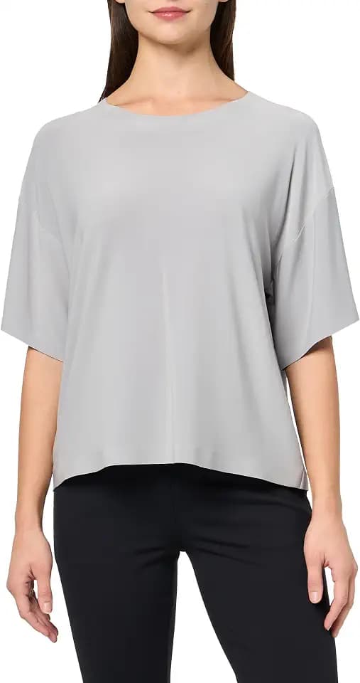 Norma Kamali Women's Short Sleeve Boxy T