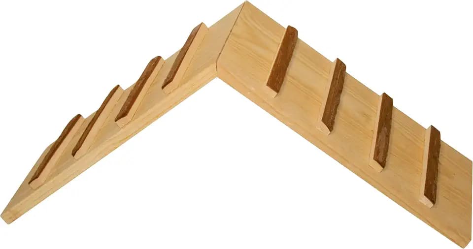 Kerbl Pet Holzbrücke für Kleintiere | 35 × 17 × 20 cm, vielseitige Nagerbrücke für Kaninchen und Meerschweinchen, aus Holz und leicht aufzubauen