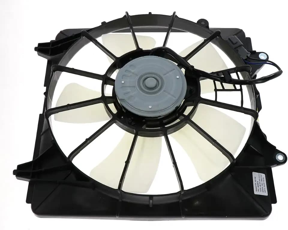 TYC 600970 Cooling Fan Assembly Compatible with 2006-2011 Honda Civic,Black