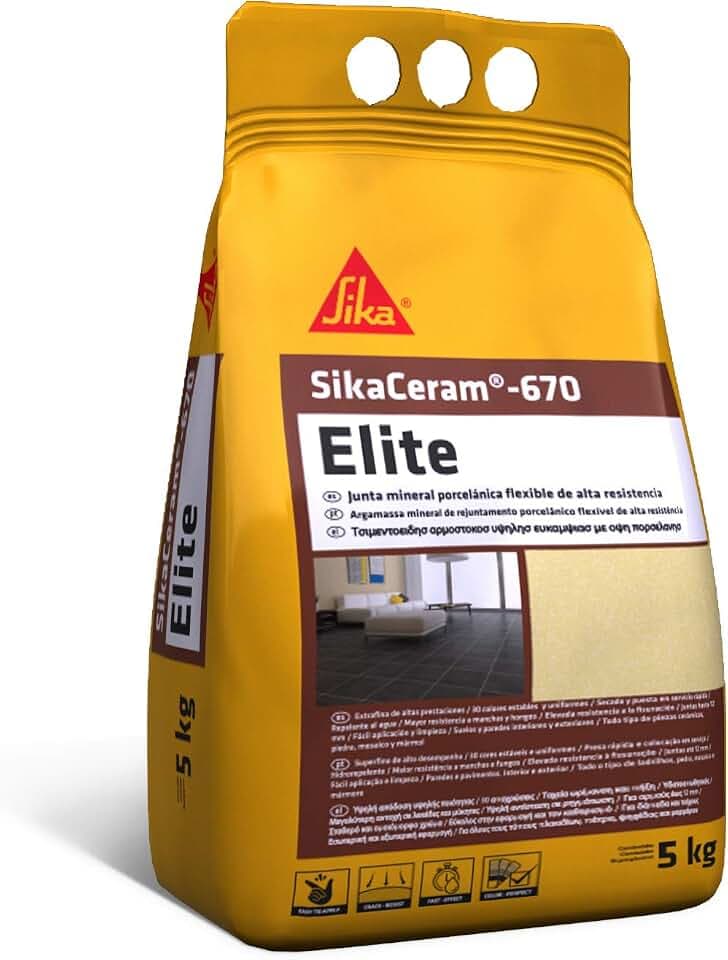 SIKA Flexible Porzellandichtung – SikaCeram-670 Elite – Grau – 5 kg