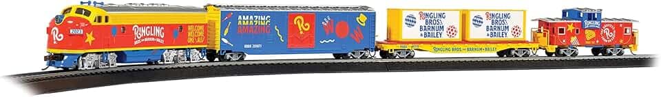 Bachmann Trains Ringling Bros. Circus RTR Electric Train Set HO Scale