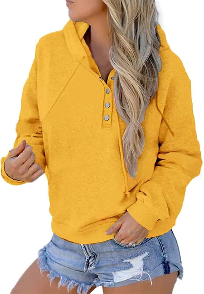 Damen-Kapuzenpullover mit Kordelzug, langärmelig, Sweatshirts, Baumwollmischung, Tops mit Taschen, S-3XL