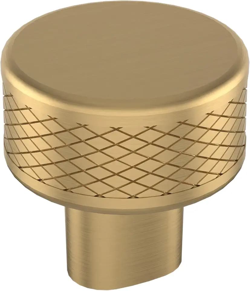 Amerock 1-1/4" Round Bronx Champagne Bronze Cabinet Knob