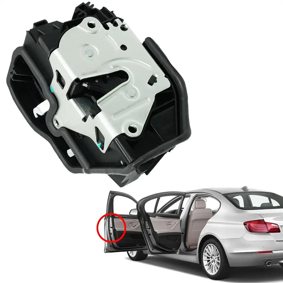 Front Left Driver Side Door Lock Actuator Motor, Compatible with BMW 128i 230i 320i 325i 328i 335i 550i 740i M2 M3 M5 M6 X1 X3 X5, Replaces 937-800 51217202143