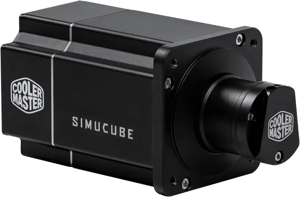 Cooler Master x Simucube 2 Pro Direct Drive Wheelbase – 25Nm High-Torque Force Feedback, Ultra-Precise Direct Drive, Pro Sim Racing Performance, Low Latency, PC Compatible