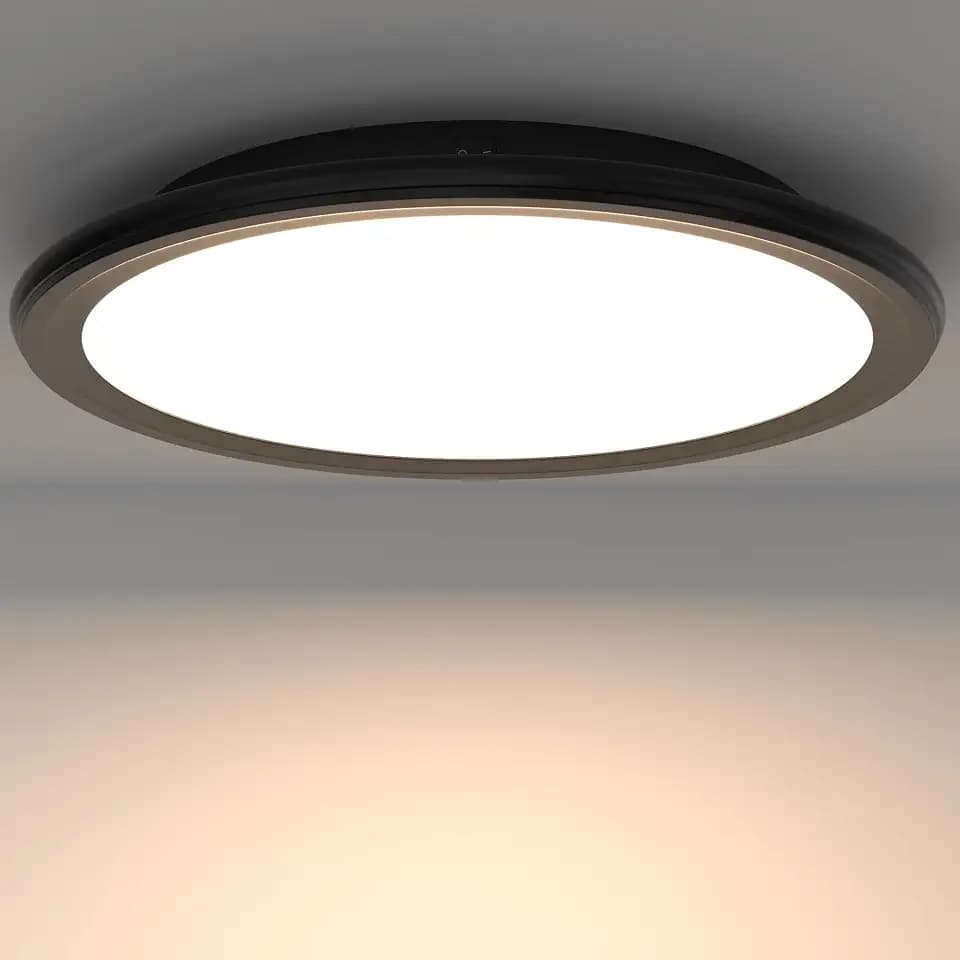 12Volt RV Light Interior Fixtures,11.6 inches Flush Mount RV Ceiling Light with Switch,13W 4000K Natural White Super Bright LED, Dimmable Compatible for Camper Van Trailer Boat