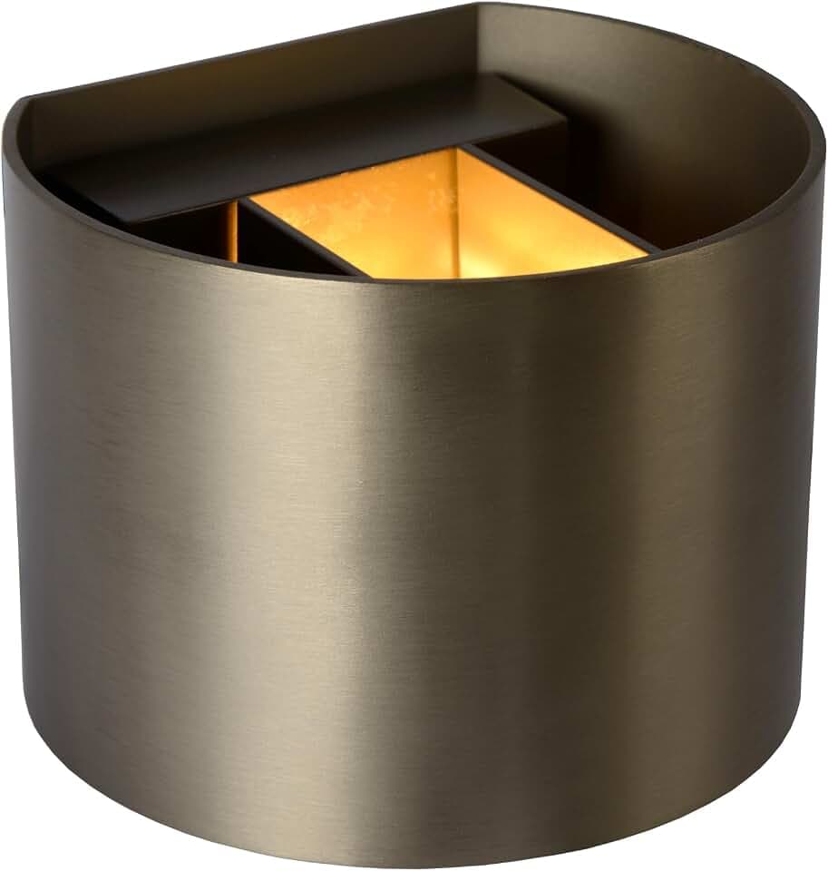 LUCIDE XIO - Wandleuchte - LED Dim. - G9-1x3,5W 2700K - Einstellbarer Abstrahlwinkel - Rostfarbe