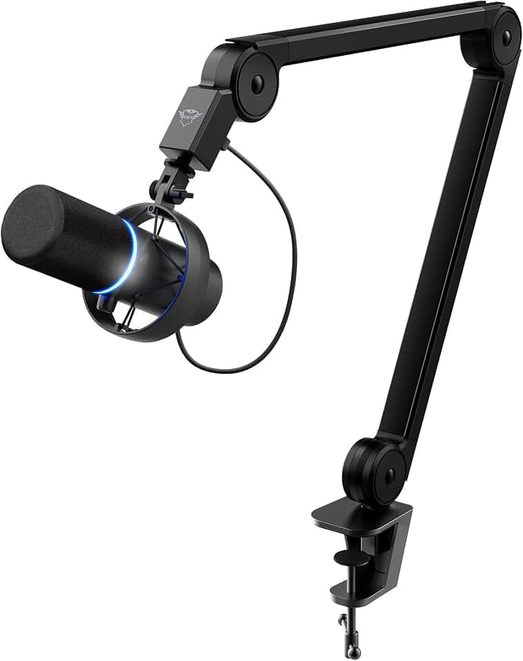 GXTrust Onyx Professionelles Mikrofon mit Arm, Nierencharakteristik