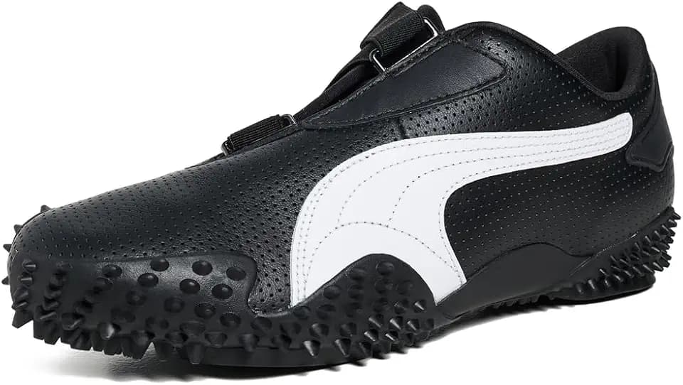 PUMA Mens Mostro Perforated Slip On Sneakers Shoes Casual