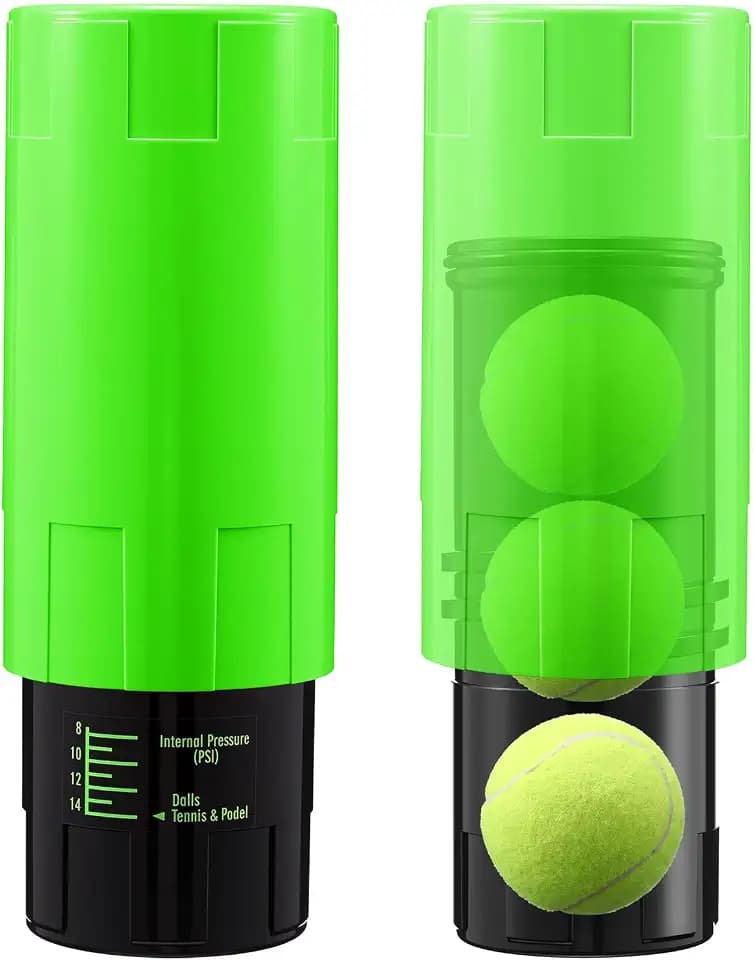 Soulchen Tennis Ball Pressurizer for 3 Balls 14 Psi