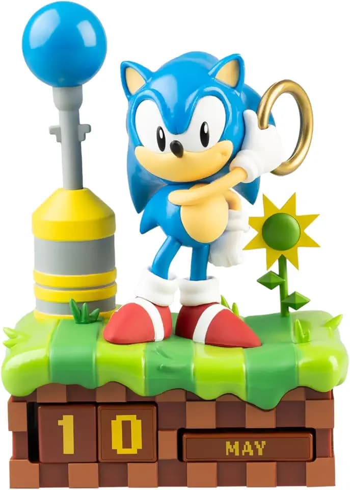 Grupo Erik Sonic the Hedgehog Lampe Ewiger Kalender Figur