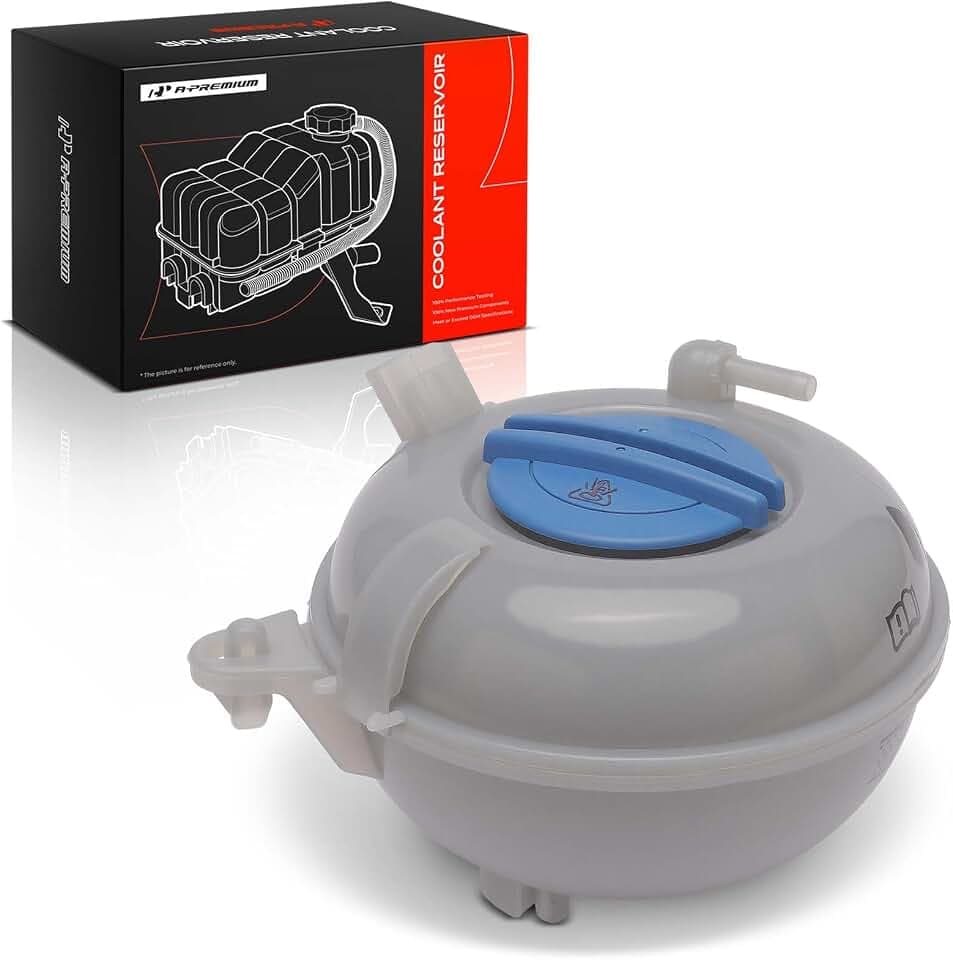 A-Premium Engine Radiator Coolant Expansion Reservoir Overflow Tank [W/Cap]