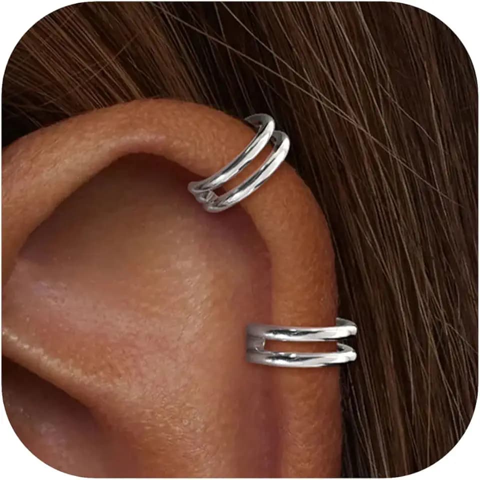 Cartilage Helix Conch Piercing Jewelry Gold Hoop Women Earrings