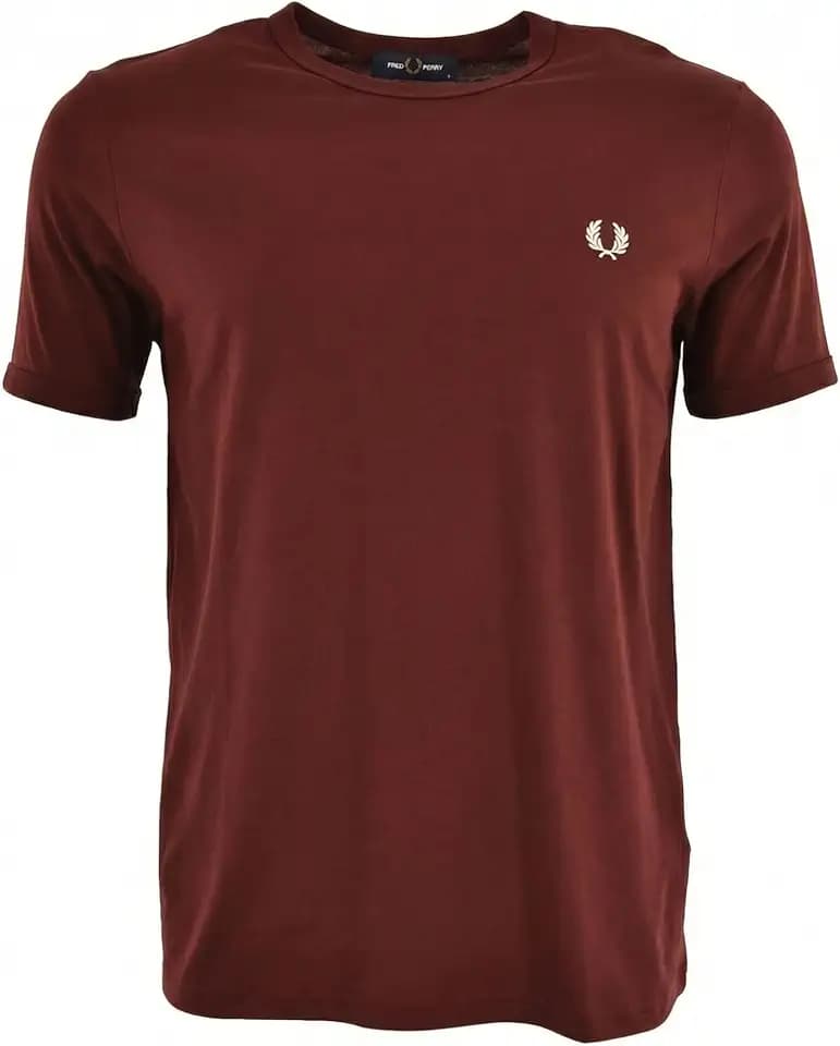 Fred Perry Ringer T-Shirt, Herren T-Shirt