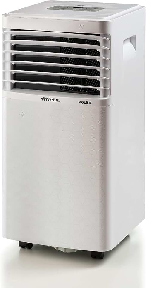 Ariete 9021 POLAR EU AR PAC T010EW 220V WH R290 Tragbare Klimaanlage, Kunststoff, Weiß
