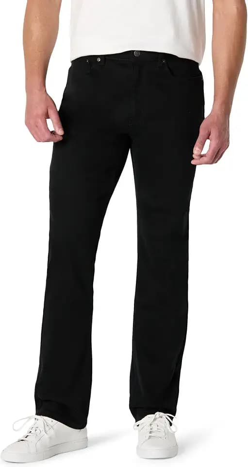 Amazon Essentials Men's Straight-Fit Jeans, Midweight Vintage Inspired Denim, Fitted Through Hip and Thigh