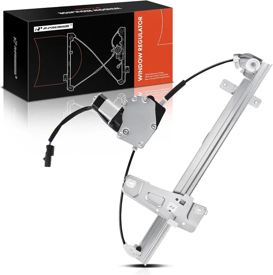 A-Premium Front Driver Side Power Window Regulator with Motor Assembly