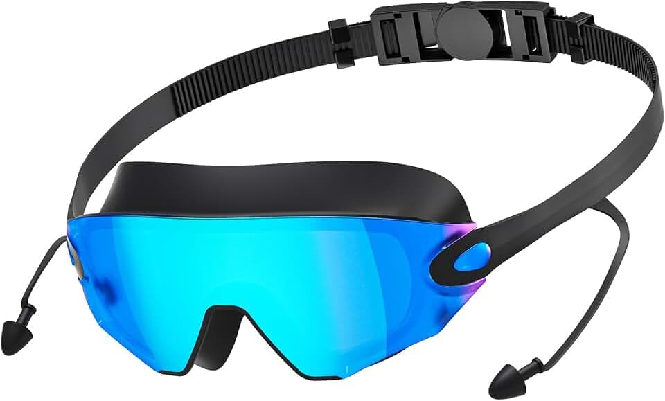 Schwimmbrille Unisex für Erwachsene, Schwimmbrille Herren Damen Swimming Goggles mit UV-Schutz & Anti Beschlag Schutz