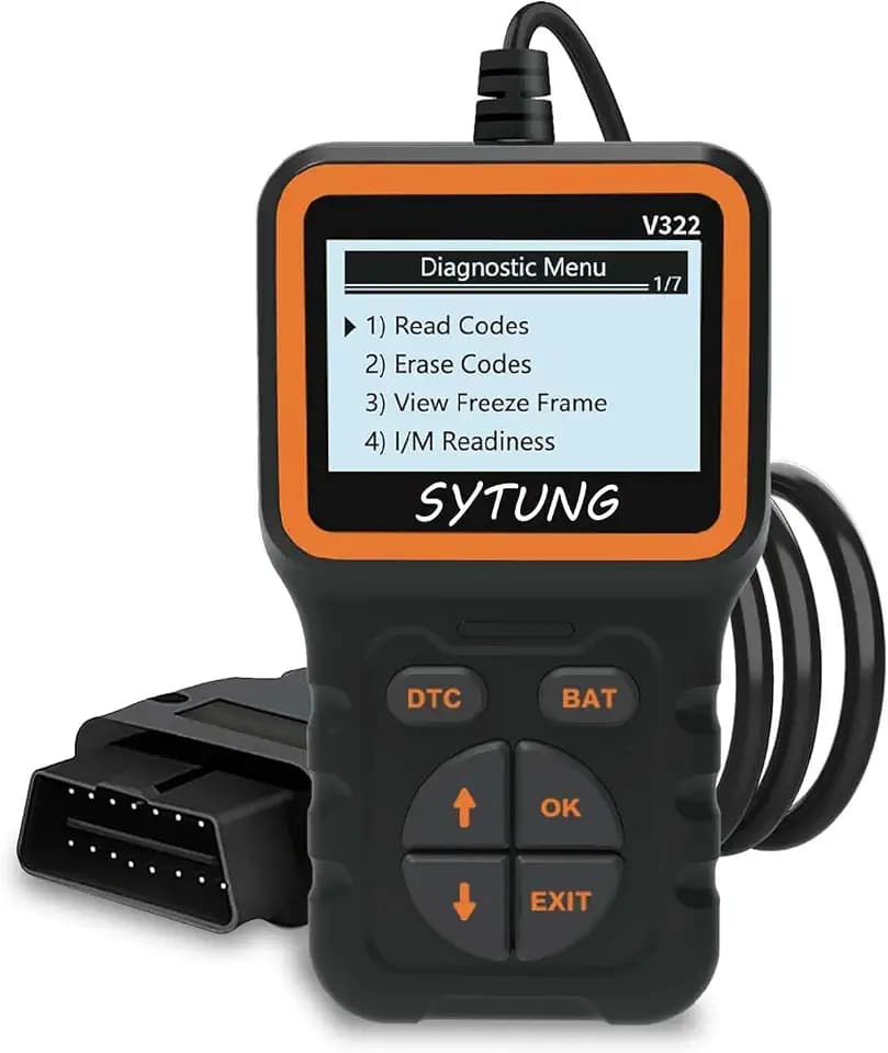 Obd2 Diagnosegerät Neue Aktualisierte Version Universal Diagnosegerät Auto CAN Diagnosegerät Passend für Alle Fahrzeuge mit OBD II Protokoll