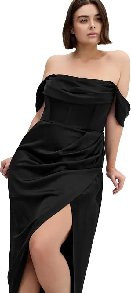 City Chic Women's Plus Size Cocktail Dress - Forbidden Love Maxi
