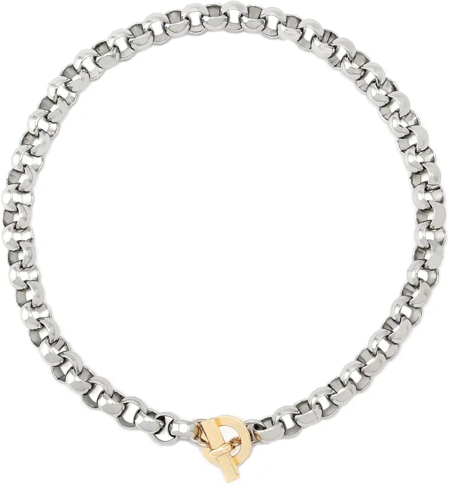 AllSaints Women's Rolo Link Collar Necklace