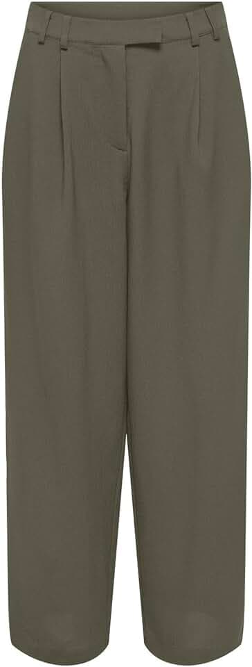 ONLY Damen Hose Onlnova Life Vis Lesli Pant Solid