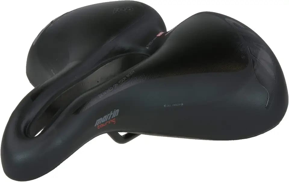 SMP Unisex – Erwachsene MartinTouringGel Sattel, Schwarz, One Size