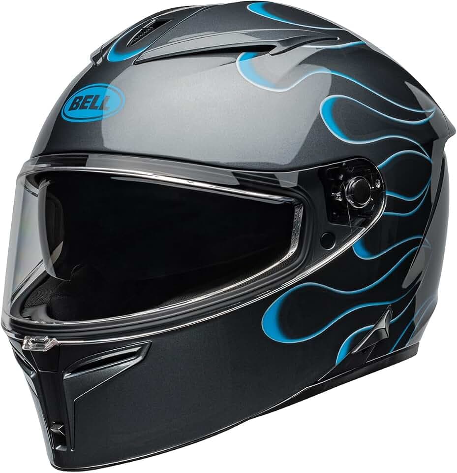 Bell Lithium Helmet (Gloss Torch Gray/Blue - Medium)
