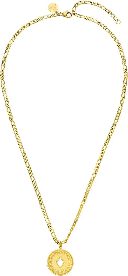 Purelei Lolani Kette Damen – Halskette Damen aus langlebigem Edelstahl – Wasserfeste Kette mit Anhänger – 45-50 cm Länge verstellbar – Halskette für deinen individuellen Look