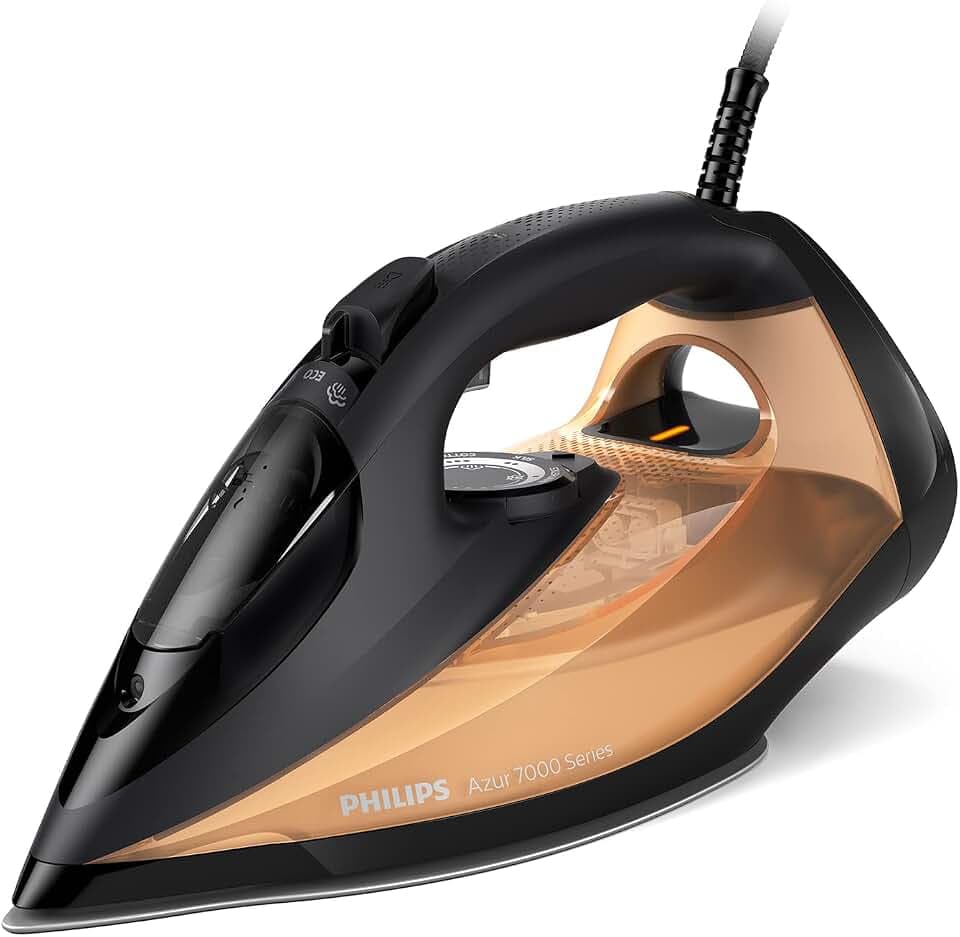 Philips Dampfbügeleisen 7000 Serie, Schwarz, 2800 W