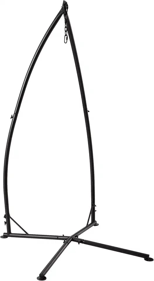 Backyard Expressions Patio · Home · Garden 905433 Hammock Swing Stand with X Base - 350 Lb Weight Capacity - Indoor/Outdoor Sturdy Hanging Stand - Egg Chair Stand/Frame