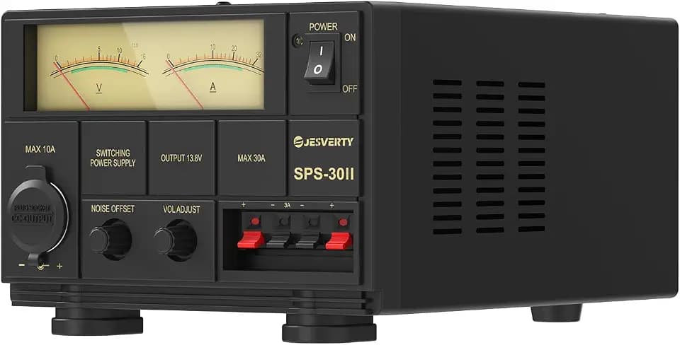 SPS-30II Kompaktes 30A Universal Tischnetzteil Konverter AC auf DC 13.8V/9-15V Lüfter Kühler Schraubklemmen