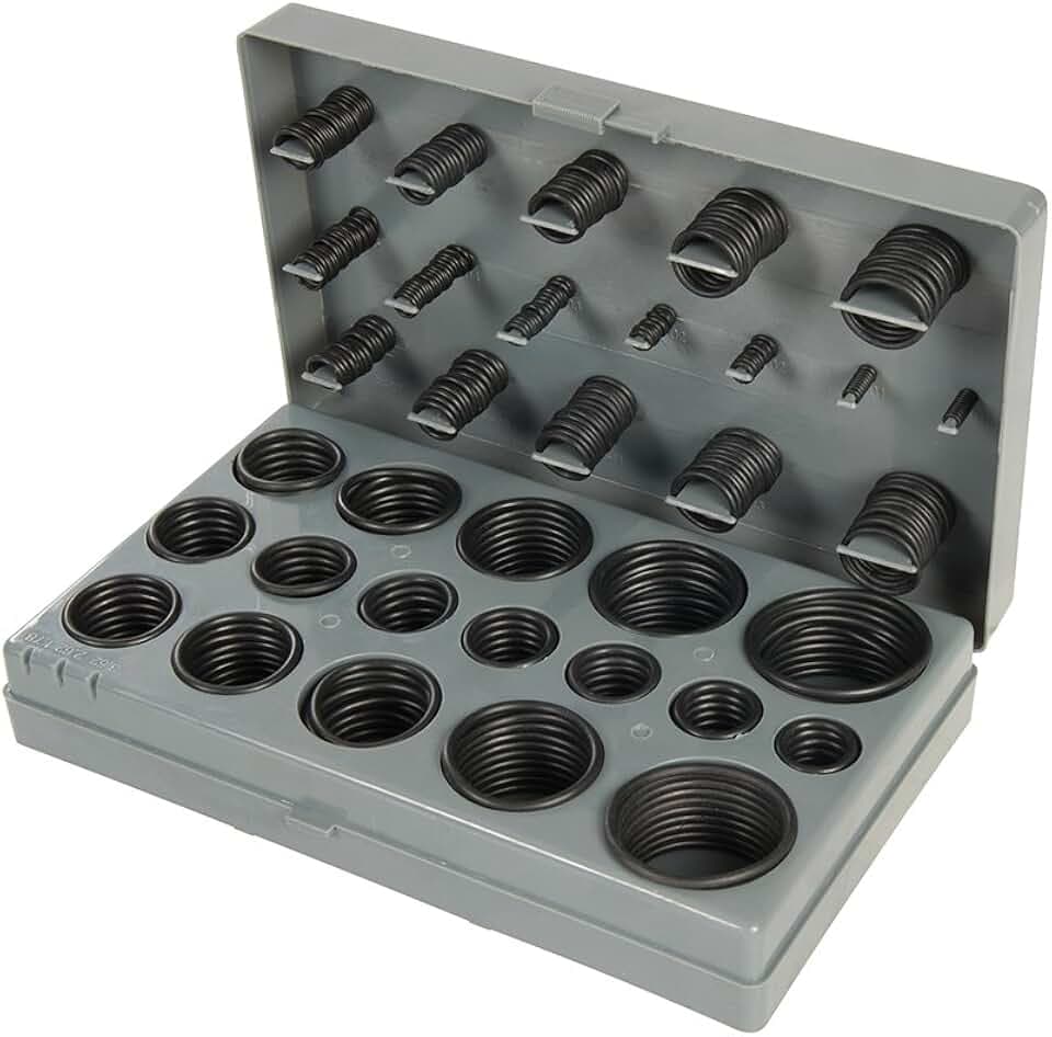 Fixman O-Ringe-Sortiment 419-teilig, 1 Stück, schwarz, 362244