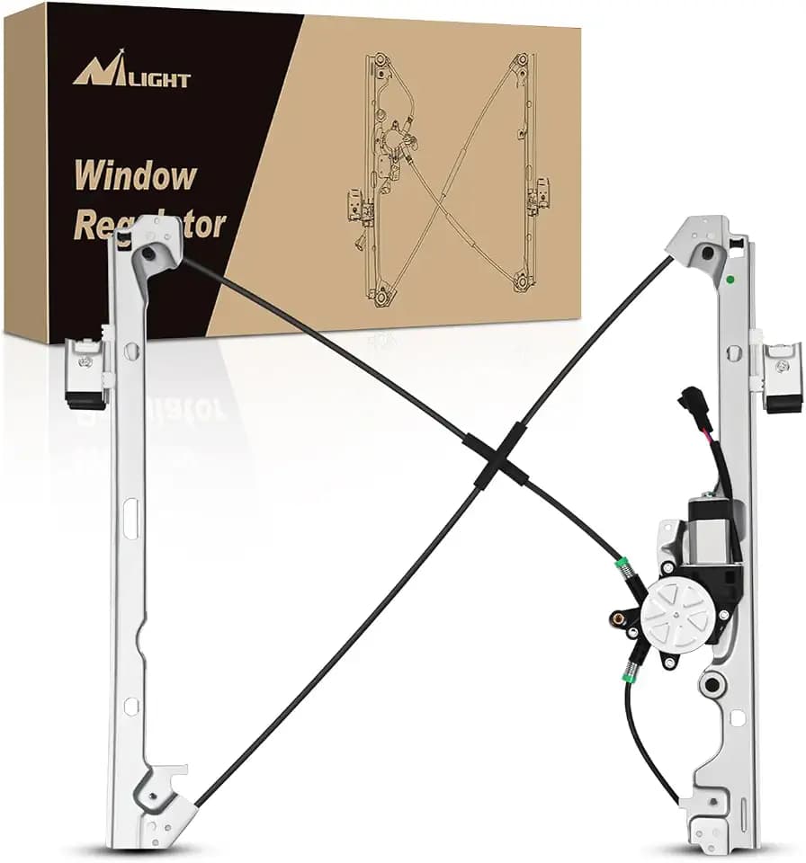 Nilight Power Window Regulator/Motor for Silverado 2007-2013 Front Right
