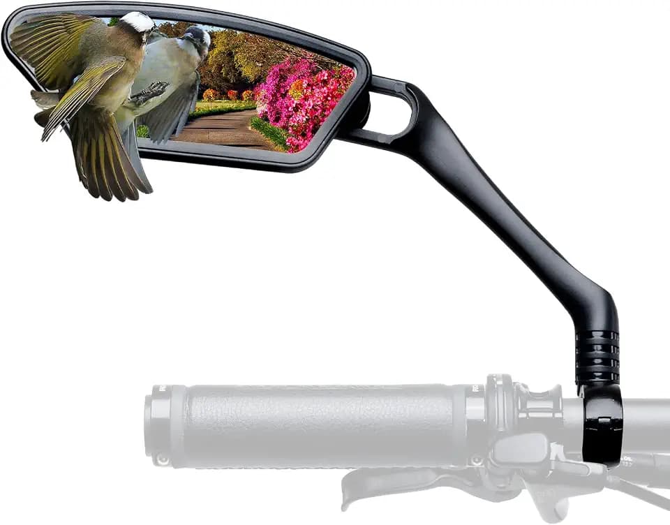 ROCKBROS Bike Mirror for Handlebars HD 360° Adjustable Rear View Mirror