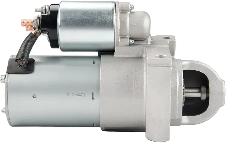 KAX Starter Replacement for Chevy 2001 2002 Silverado 1500 Suburban 1500, G-2003 Envoy XL Savana 1500 2500 & Escalade, 4.8L 5.3L, 12V 1.5KW CW 11 Tooth, Replace for SDR0379, 106970