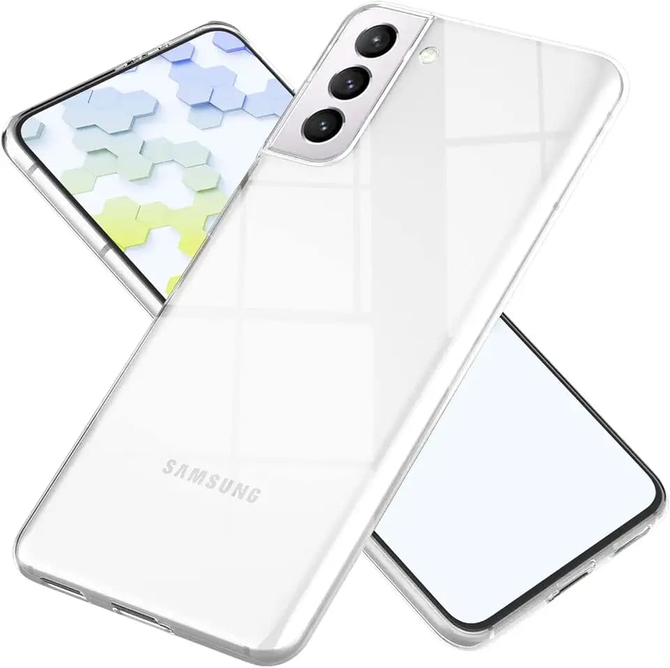NALIA Transparente Silikonhülle für Samsung Galaxy S22 - Hülle