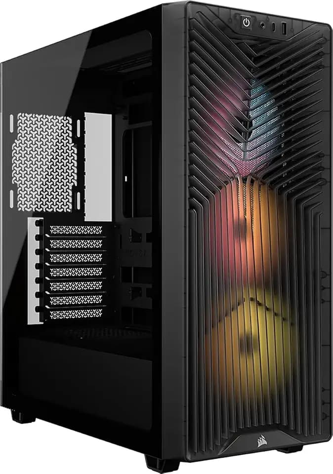 CORSAIR 3200D RS ARGB Mid-Tower PC Case – Smoke