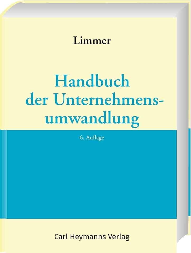 Handbuch der Unternehmensumwandlung
