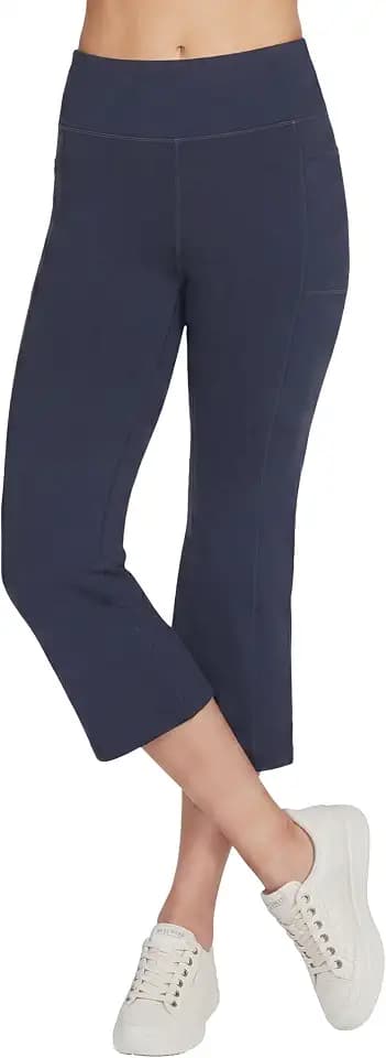 Skechers Womens Go Walk High Waisted Crop PantPants
