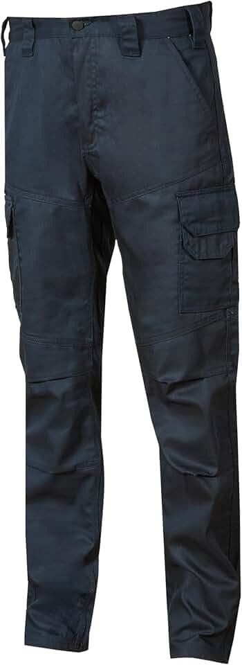 U Power Herren Arbeitshose Pantalone Da Lavoro Belgrado Westlake Blue