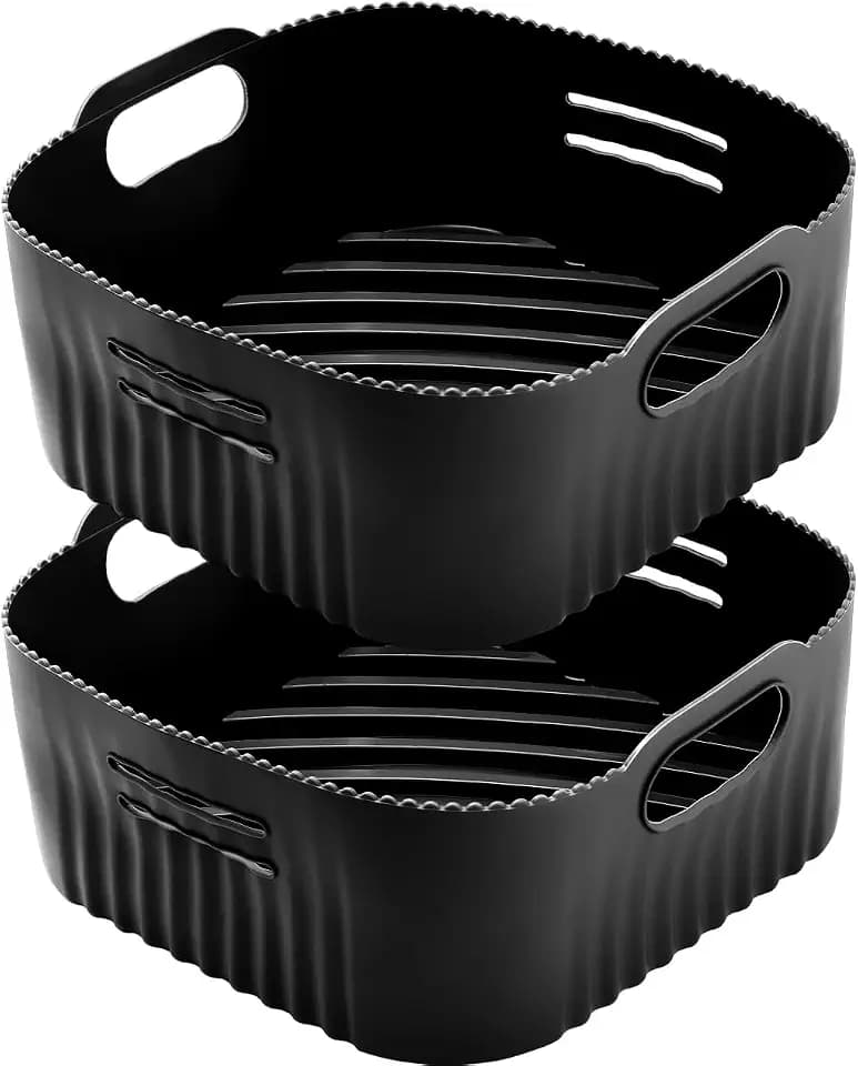 21CM Silikonform für Heißluftfritteuse für Philip 6,2L, COSORI 5,5L/4,7L