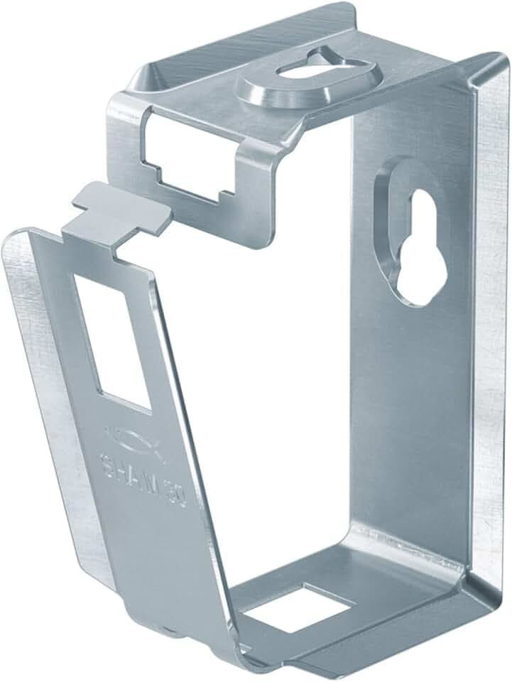 fischer Sammelhalter Metall SHA M 30, Metall Sammelhalter mit hoher Festigkeit und Sicherheit, Montage oberhalb von Brandschutzdecken, Werkzeuglos bedienbarer Verschluss, 25 Stück