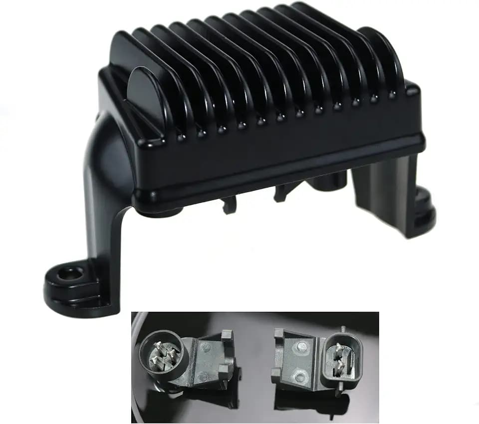 Voltage Regulator Rectifier Compatible with Harley Davidson Electra Glide Road King 2008-2013, Road Glide Ultra Class 2009-2013, Street Glide 2010-2015, Touring Models Replaces 74505-09A